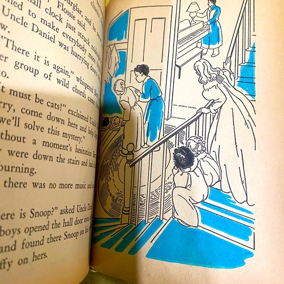 THE BOBBSEY TWINS IN THE COUNTRY VTG 1953 WHITMAN CELLO EDITION CHILDREN’S BOOK - Picture 8 of 12